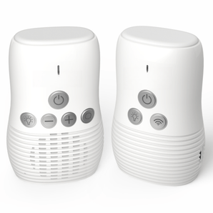 Youha audio babyfoon met ouderunit, helder geluid en betrouwbare draadloze verbinding tot 280 meter, ideaal voor het monitoren van je baby.